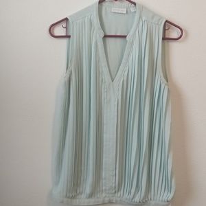 Ice Blue Blouse